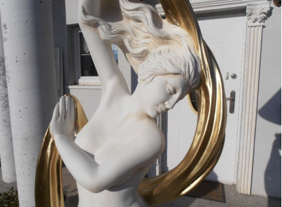 Stehleuchte Stand Leuchte Lampe Lampen Leuchten Design Figur Skulptur 200cm Neu